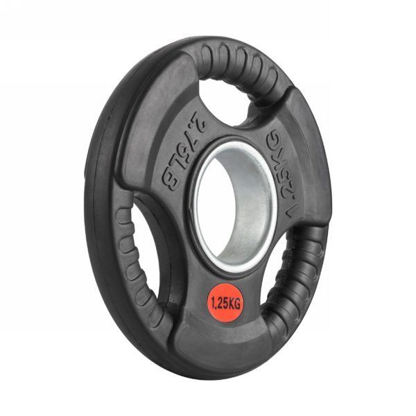 Диск VictoryFit  51 мм. обрезиненный с 3-мя хватами 1,25 кг