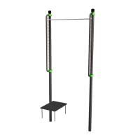 W251 GTO Турник-перекладина с регулируемой высотой (подходит ОВЗ) ZAVODSPORTA