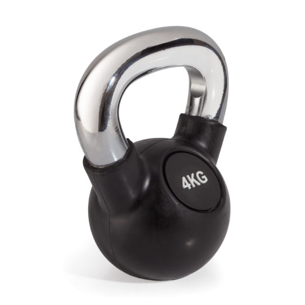 Гиря с резиновым покрытием 4 кг (модель: К-6) VictoryFit VF-KRU040
