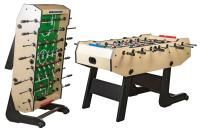 Настольный футбол (кикер) "Maccabi" (140 x 75 x 89, светлый, складной)
