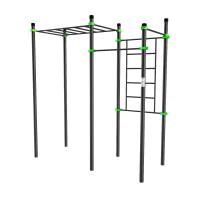 W218 Воркаут (2 перекладины, шведская стенка, рукоход классический) ZAVODSPORTA