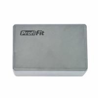 Блок для йоги (серый) PROFI-FIT