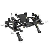Сгибание ног лежа на свободных весах Protrain LXP113