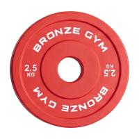 Диск калиброванный BRONZE GYM для пауэрлифтинга