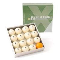 Комплект бильярдных шаров 68 мм "Crown X Edition"