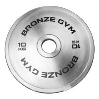 Диск олимпийский BRONZE GYM стальной