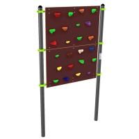 W359 Воркаут Стенка для лазания с зацепами (скалодром) ZAVODSPORTA