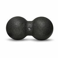 Шар массажный сдвоенный 24 х 12 см черный (без цветной коробки)