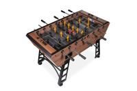 Игровой стол - футбол "Eiffel" коричнево-черный
