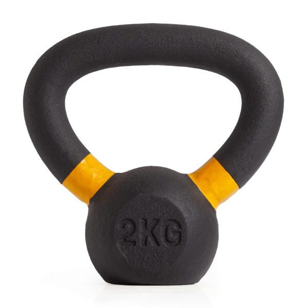 Гиря чугунная с цветным кольцом VictoryFit VF-KCR