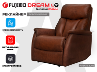Кресло-реклайнер электрический FUJIMO DREAM EW Premium Махагон