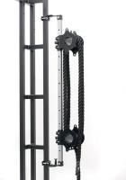 Канатный тренажер  "Двойная бочка" с регулировочной стойкой + канат (20м)