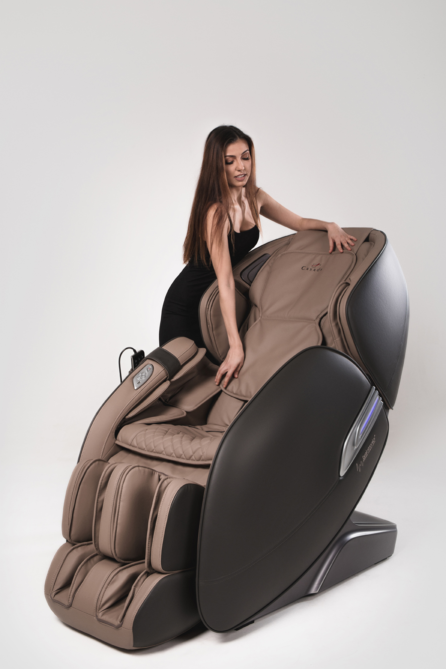 Массажное кресло ALPHASONIC 2 кремово-коричневый