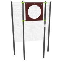 W354 GTO Мишень на стойках круглая (для метания теннисного мяча в цель) D90 см ZAVODSPORTA