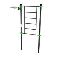 W264 GTO Гимнастический снаряд (шведская стенка) с баскетбольным кольцом ZAVODSPORTA