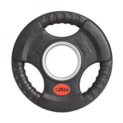 Диск VictoryFit  51 мм. обрезиненный с 3-мя хватами 1,25 кг