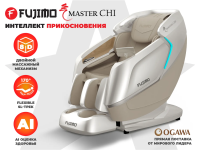 Массажное кресло FUJIMO MASTER CHI Серо-бежевый