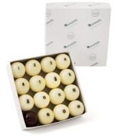 Комплект бильярдных шаров 68 мм "Aramith Standard", красный биток