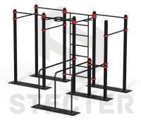 Мобильный комплекс для Воркаут "Профи-9"