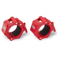 Замки олимпийские пластиковые красные (пара)
