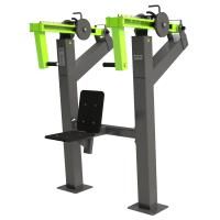 P-1801 Уличный тренажер Жим вверх с переменной нагрузкой ZAVODSPORTA