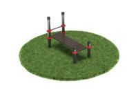 Нержавеющая воркаут лавочка для пресса