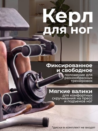 Скамья силовая универсальная с опциями DFC SPORTSOUL SBE2Q