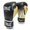 Перчатки тренировочные Everlast Powerlock PU Черный/Золотой 16 Oz