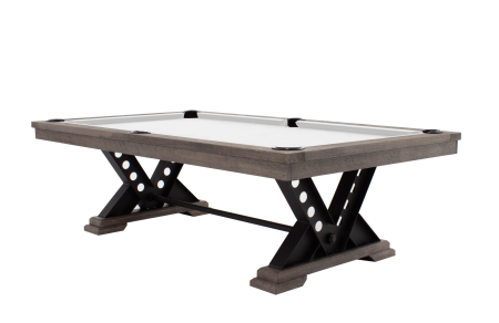 Бильярдный стол для пула RASSON "Vienna" 8 футов (серебристый)