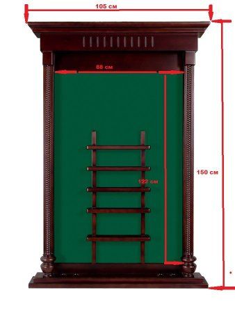 Киевница навесная Tower черный орех