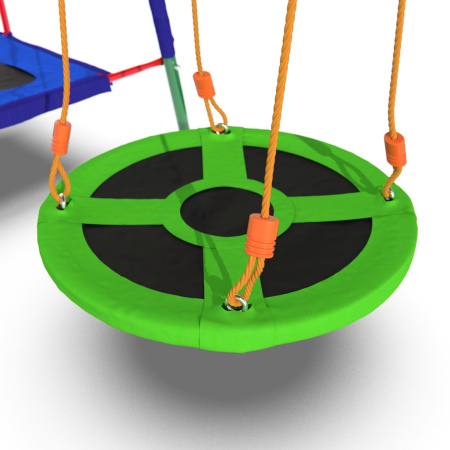 Детский комплекс с батутом и баскетболом DFC MTB-01 (два короба)