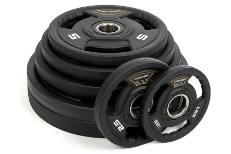 Диски HASTTINGS олимпийские полиуретановые 3-х хватовый