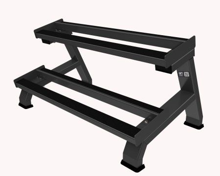 Стойка для гантелей двухъярусная для 10 пар