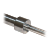 Гриф олимпийский прямой 86", до 450 кг, хромированный (класс-ZINK)