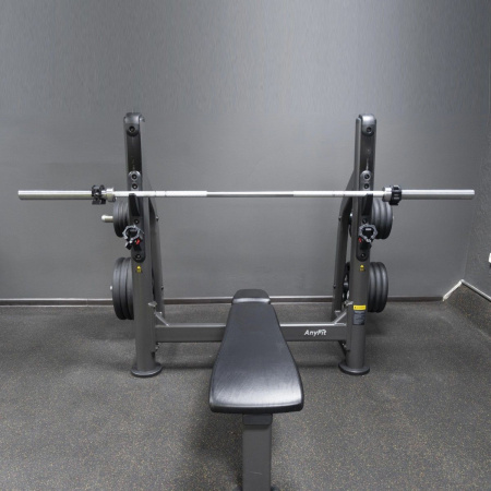 Скамья горизонтальная для жима лежа AnyFit PEB101