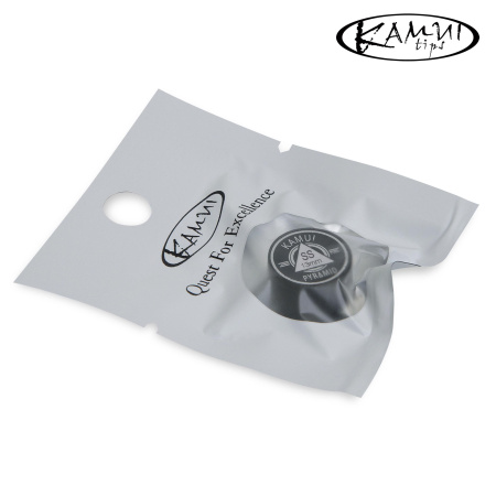 Наклейка для кия Kamui Pyramid Black ø13мм Super Soft 1шт.
