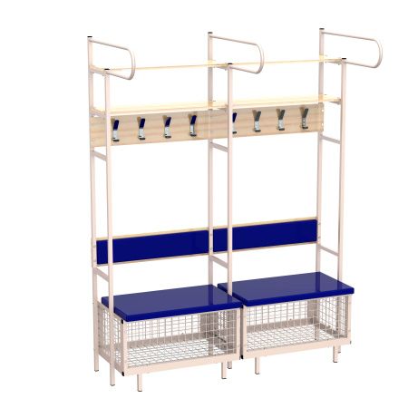 Индивидуальное место хоккеиста двухсекционное