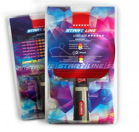 Теннисная ракетка StartLine Level 600 New (анатомическая)