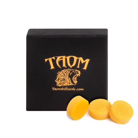 Наклейка для кия Taom 2.0 Break&Jump Yellow ø14мм в индивидуальной упаковке 1шт.