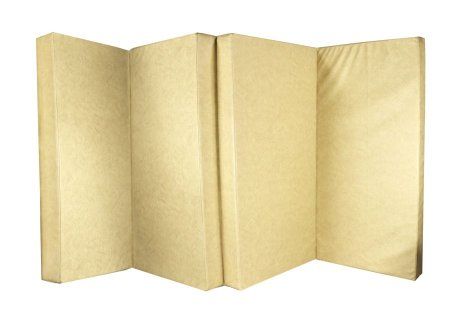 Мат №7 (200 х 100 х 10) складной (бежевый)