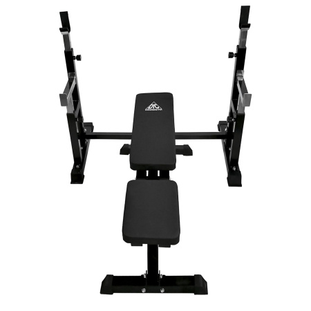 Скамья со стойками под штангу DFC DZ005ABB