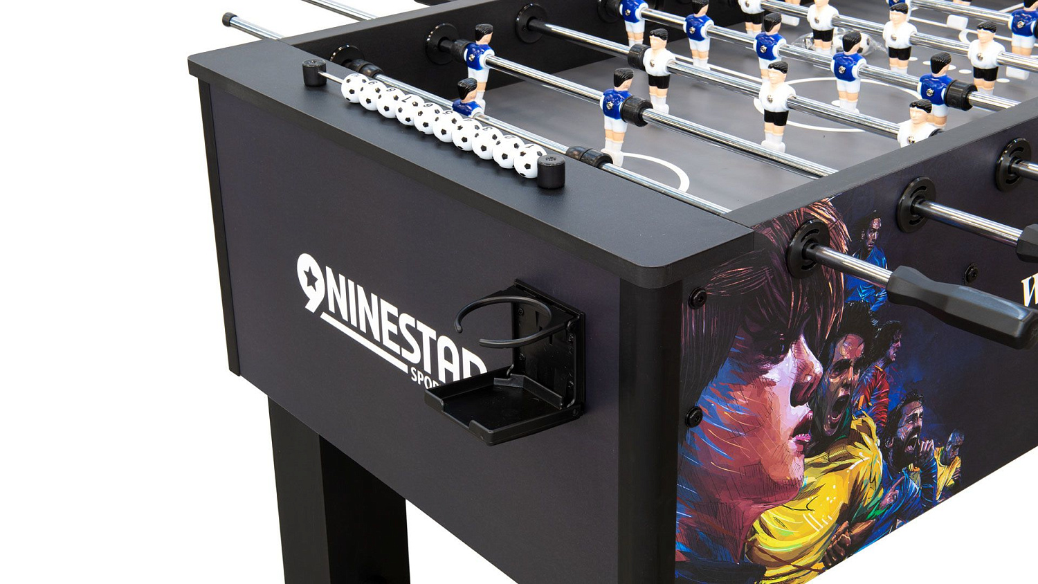 Игровой стол - футбол "Roma 9" (цветной)