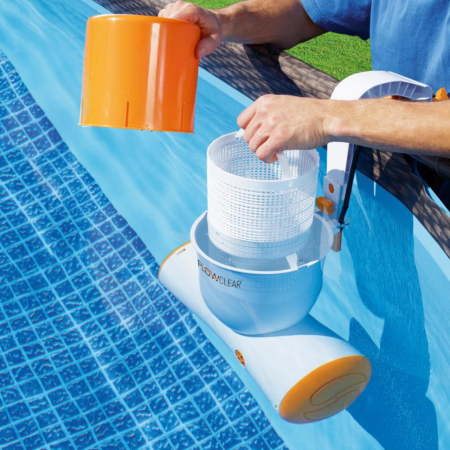 Фильтр-насос картриджный Bestway со скиммером / 58469 (3974 л/ч)