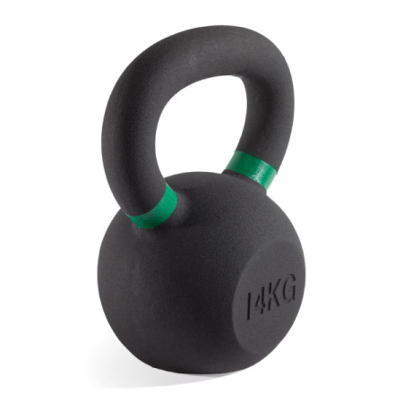 Гиря чугунная с цветным кольцом 14 кг (модель: К-3) VictoryFit VF-KCR140