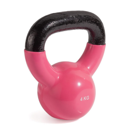 Гиря чугунная винил 4 кг (модель: К-4) VictoryFit VF-KV040