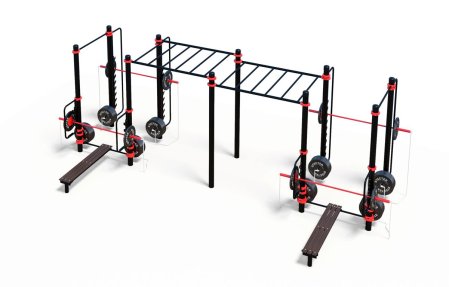 Уличный комплекс для воркаута WORKOUT-FIT - 01