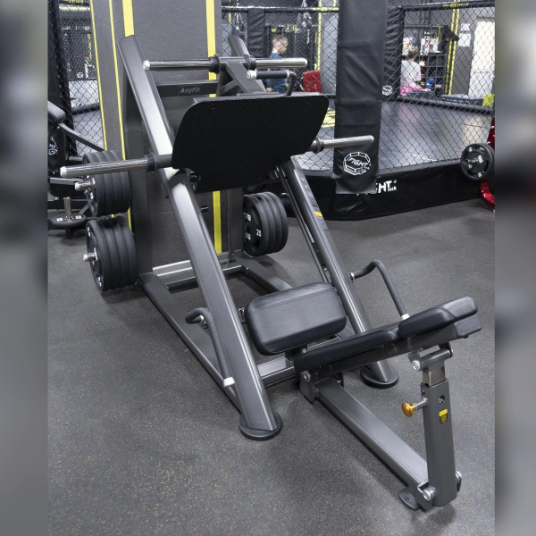 Жим ногами под углом 45 на свободных весах AnyFit PEB203