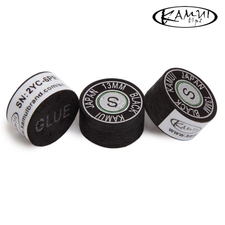 Наклейка для кия Kamui Black ø13мм Soft 1шт.