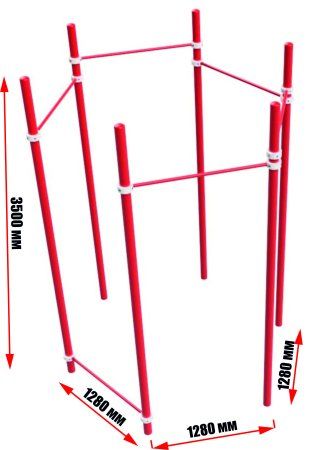 Турник шестиугольный