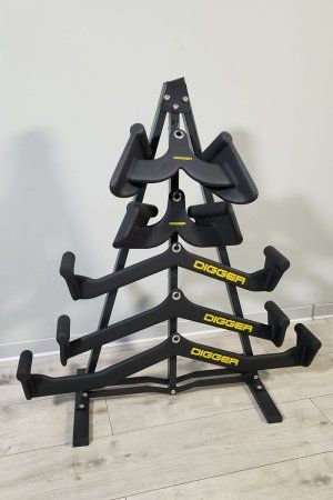 Стойка для хранения профессиональных рукояток для тяги на 5шт Hasttings Digger HD72D3A